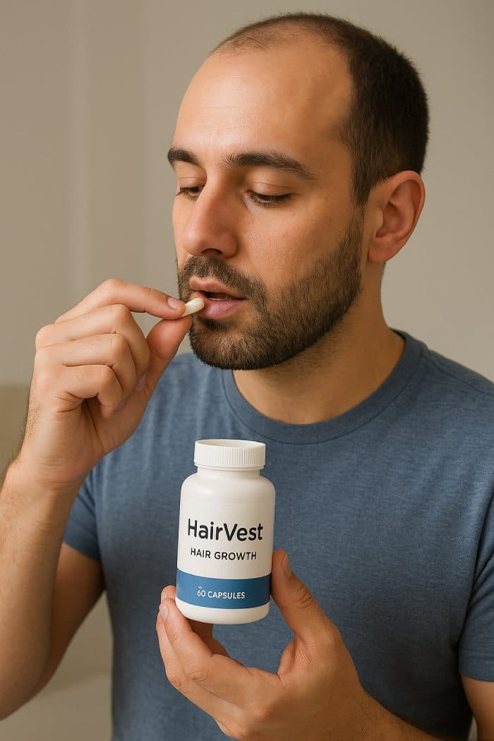 مصرف قرص هیرویت بعد از کاشت مو