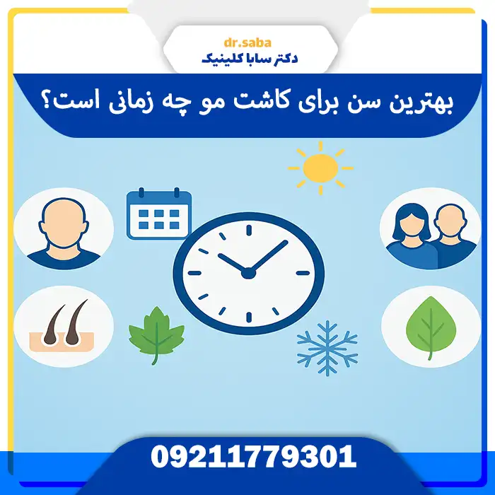 بهترین سن برای کاشت مو